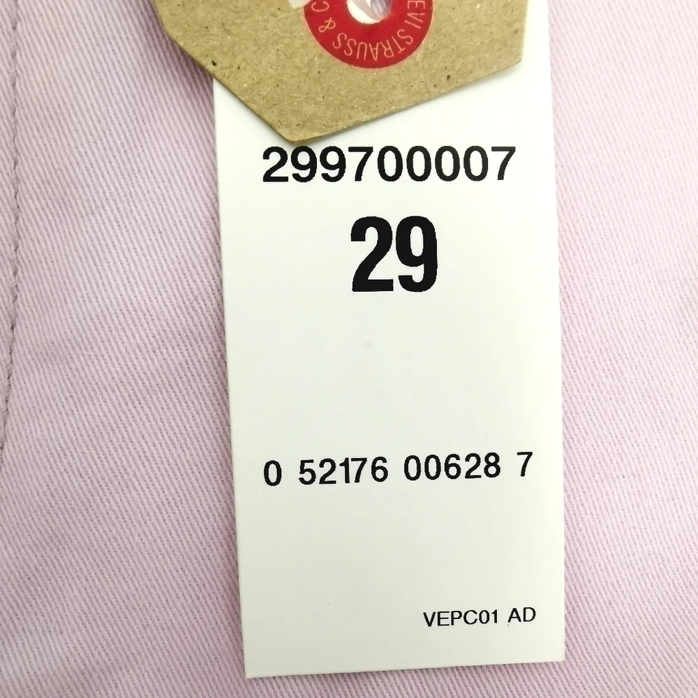 Levi's NWT Women's 29 Pink Cotton Classic Shorts - Picture 14 of 16